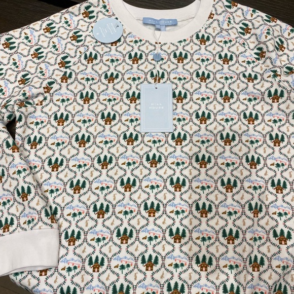 Hill House Tops - Hill house Teddy crew neck